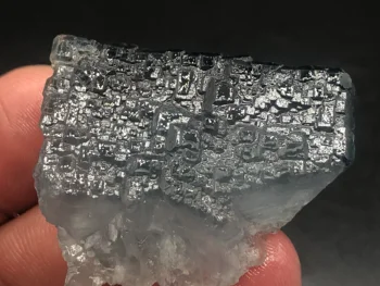 

38.4Natural crystal blue green fluorite, mineral crystal specimen original stone