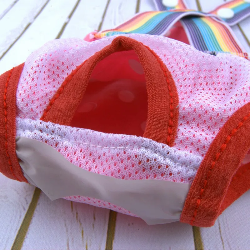 Dog Diapers Pet Diapers Dog Nappies Dog Shorts Washable Female Dog Diaper Sanitary Shorts Panties Pet Physiological Pants Dog Clothes Dot Print Underwear Briefs Pet Products