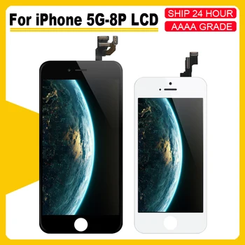AAA++For iPhone 5 5S 5C 6 6S 6P 6SP LCD with perfect 3D Digitizer MOUNT with Touch Screen for iPhone 7 8 7P 8PLUS Display +gift