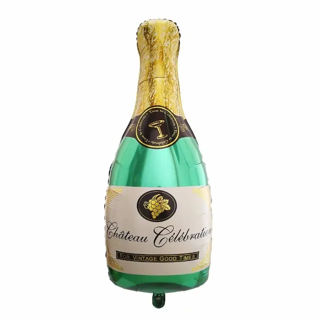 13 шт. бокалы для шампанского, вина, бутылки для виски, воздушные шары, 30 лет, с днем рождения, для вечеринки, юбилея, украшения, подарок, надувные шары - Цвет: As shown 6