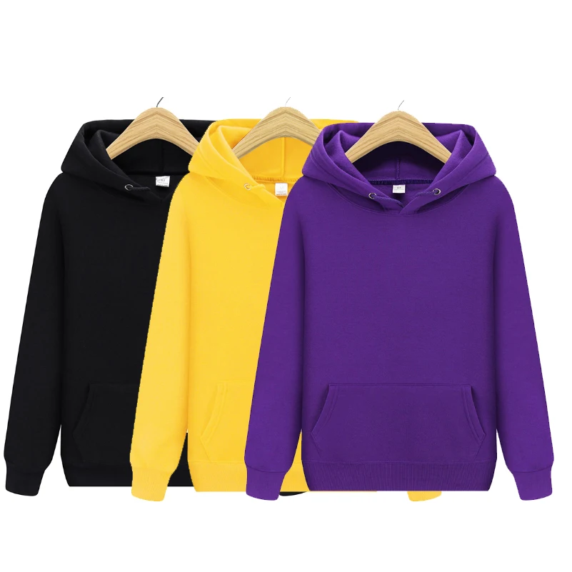 Hoodies Sweatshirts Spring Fashion-Brand 15-Color Tops Male Autumn Casual Solid