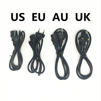 

1PCS Universal 2 Prong Power Cable 1.2 m UK Plug / EU Plug / US Plug / AU Plug Speaker Connector for Desktop Printers Monitors