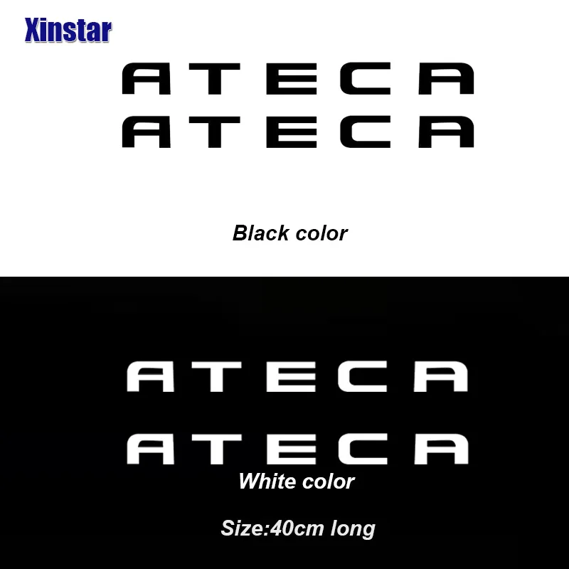 2шт переводная наклейка для автомобиля стикер тела для сиденья ateca