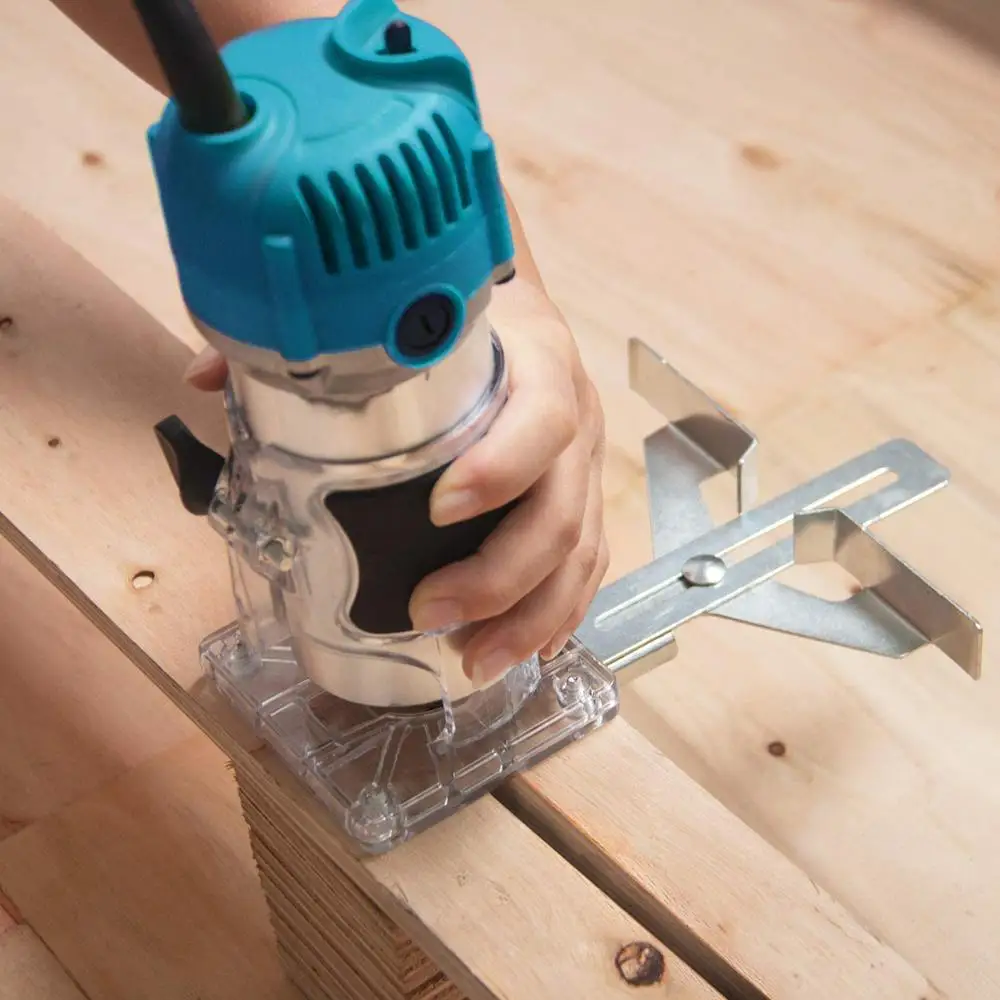 800w Wood Trimming Machine 30000rpm Trimmer Router 220V Wood Milling Slotting Trimmer Machine Hand Carving Router