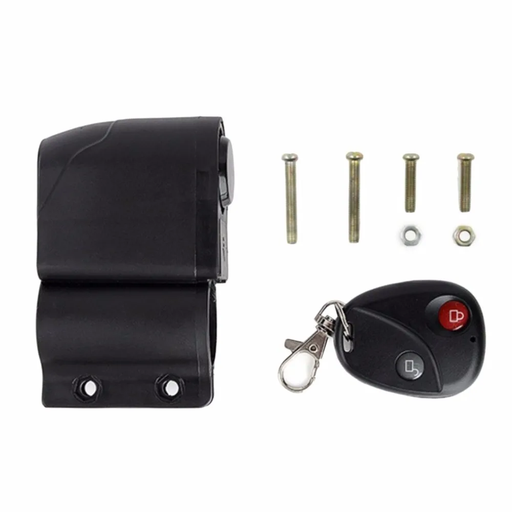 

2019 Bicycle Alarm Lock Anti-theft Lock With Remote Controller Riding Cycling Security Lock Vibration Alarm Bicycle Accessories