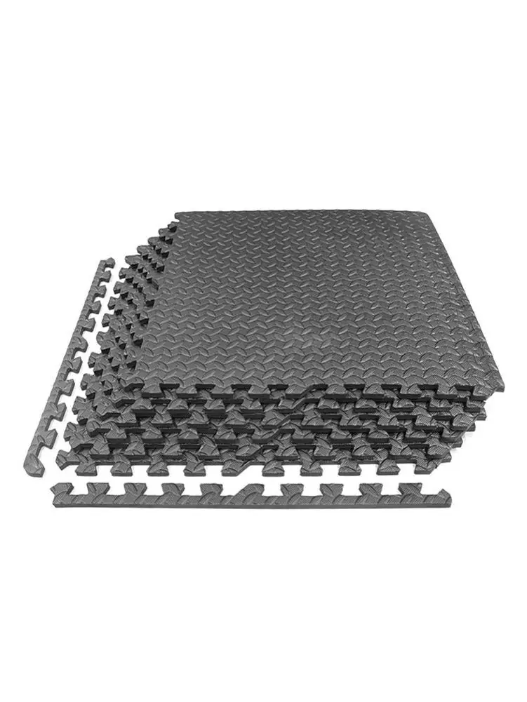 6PCS 60x60cm EVA Foam Tiles Puzzle Exercise Mat Fitness Interlocking Tiles Floor Protective Cushion For Workouts Playing Mat