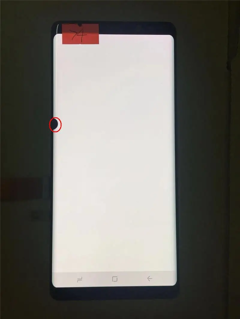 AMOLED lcd для SAMSUNG Galaxy дисплей NOTE8 lcd N950U N950A N950F кодирующий преобразователь сенсорного экрана в сборе с черной точкой