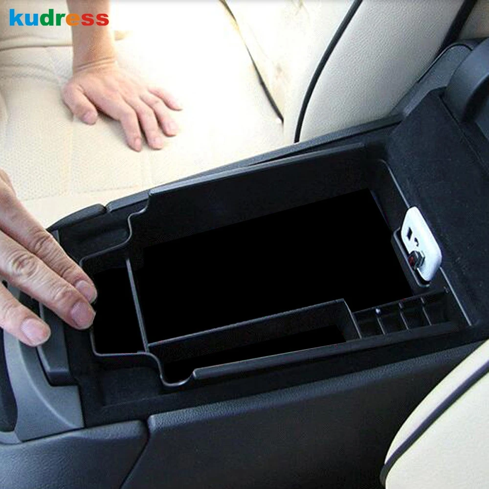

For Cadillac XT5 2016 2017 Armrest Storage Box Center Console Container Case Car Organizer Auto Accessories