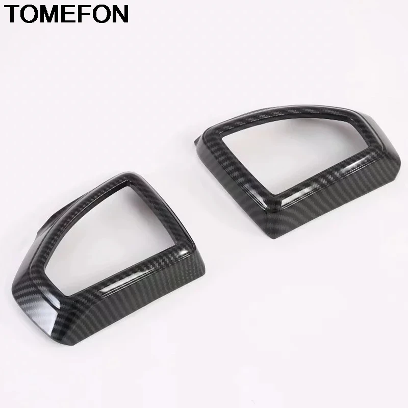 

TOMEFON For Hyundai Tucson 2019 2020 Front Console Dashboard Left + Right AC Air Vent Outlet Cover Trim Interior Accessories ABS