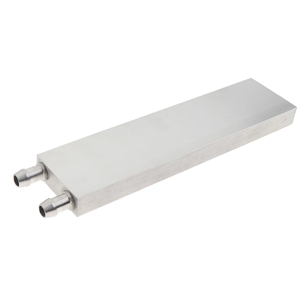 DIY Aluminum Water Cooling Block for CPU Graphics Radiator Heatsink 40mmx160mm