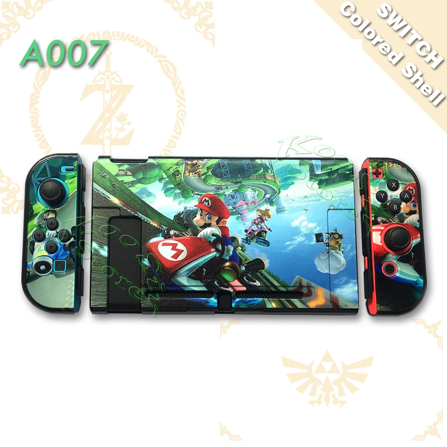 Защитный чехол для ПК nintendo switch, аксессуары для переноски, чехол для nintendo s, Nitendo, ручки для nintendo NS - Цвет: A007