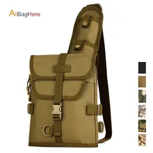 Открытый тактический путешествия езда двойного назначения Грудь сумка спортивный рюкзак с многофункциональным армейским путешествием Пешие прогулки треккинг Сумка