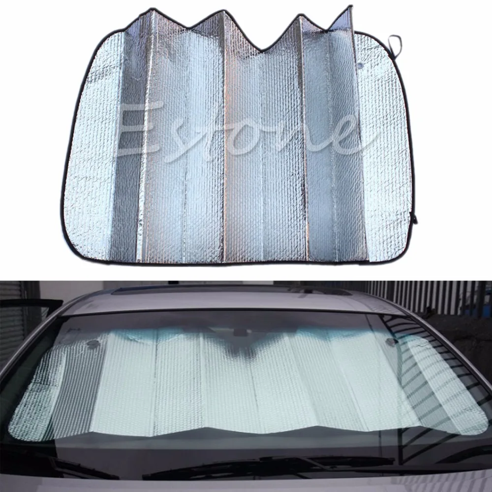 

Hot 1PC New Foldable Auto Front Rear Window Sun Shade Car Windshield Visor Cover