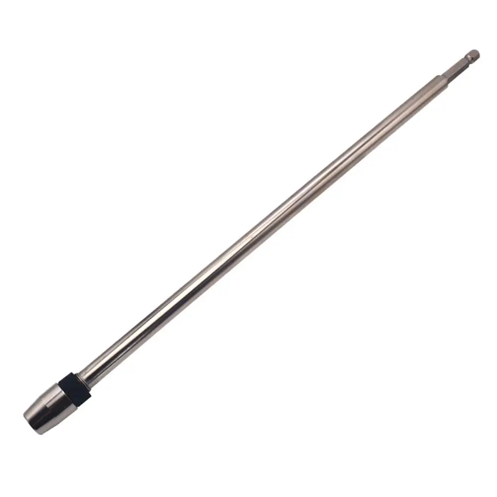 Hex Shank Quick Release Self-locking Connecting Rod Electric Drill Screwdriver Long Quick Adapter Rod Fast Drill Adapter 300mm