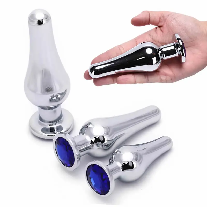 Stainless-Steel-Crystal-Metal-Anal-Plug-Dildo-Sex-Toys-Products-Butt-Plug-For-Women-Sex-Adult