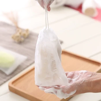 

10PC Portable Soap Foaming Net Face Cleansing Shower Travel Soap Bag Easy To Bubble Mesh Bag Foam Net Suitable All Kinds of Skin