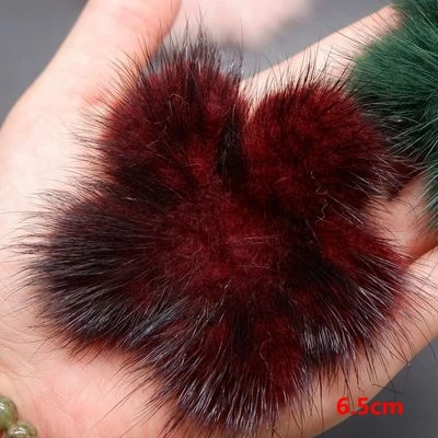 wine red small Высококачественная Цветочная норковая нашивка брошь для одежды аксессуары Декоративная Сумка шапка свитер пальто Ювелирная аппликация - Цвет: wine red small
