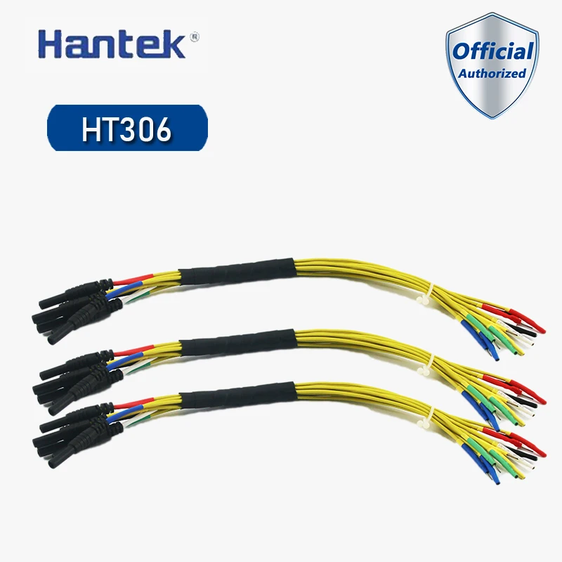 

Hantek HT306 Universal 6 Way Breakout Leads Car Multifunctional Lead for Auto Diagnostic Oscilliscope 0.6/1.5/2.3/2.8 mm Black