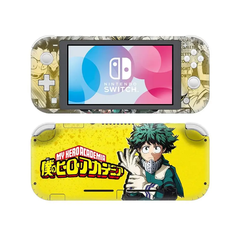 My Hero academic наклейка на кожу Обложка для nintendo Switch Lite чехол для консоли протектор чехол для nintendo Switch Lite NSL наклейка на кожу