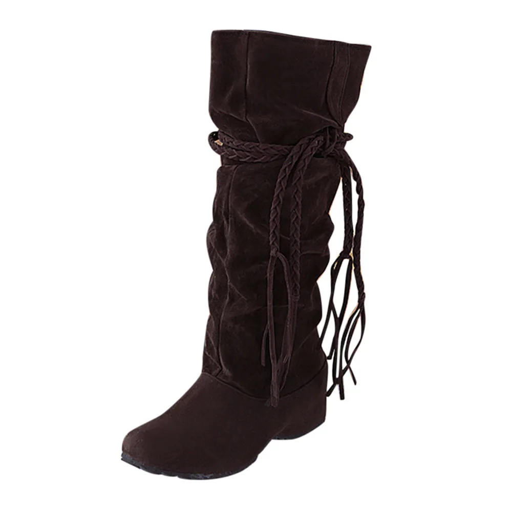 Boots Women Women Heighten Platforms Thigh High Tessals Boots Motorcycle Shoes Women Winter Boots Plus Size Bota Feminina