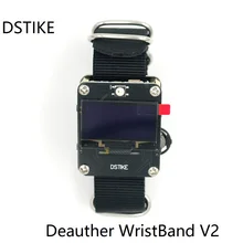 DSTIKE WiFi Deauther Wristband V2 Wearable Esp Watch ESP8266 Development Board Smart Watch DevKit NodeMCU