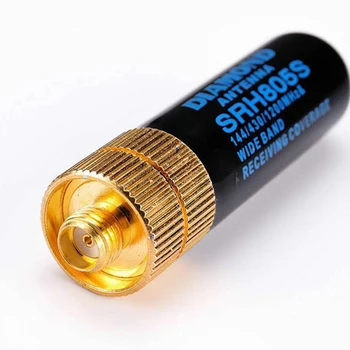 

Professional Long Range Female Effective UHF VHF Portable Interphone Use Dual Band Metal Signal Boost Stable Antenna Lightweight