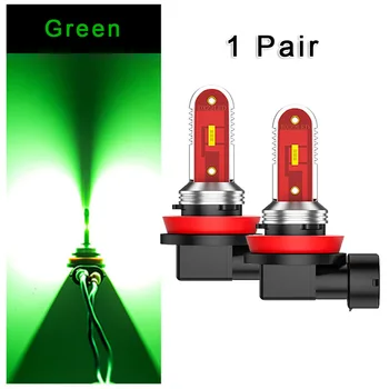 

2pcs H8 H11 Car LED Lamp Bulb Fog Light CSP 1860 Canbus Headlight 9W 1200LM DC12V-14V， Lifespan Of Up To 50,000 Hours