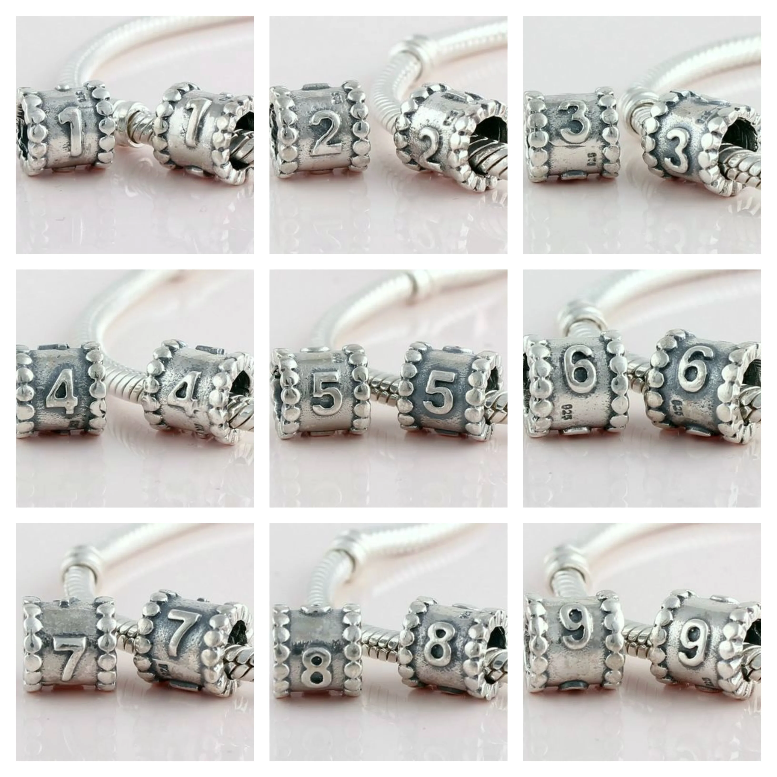 charm pandora numero 4 charm pandora numero 4