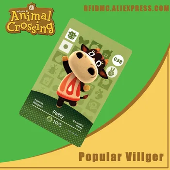 

038 Patty Animal Crossing Card Amiibo for New Horizons