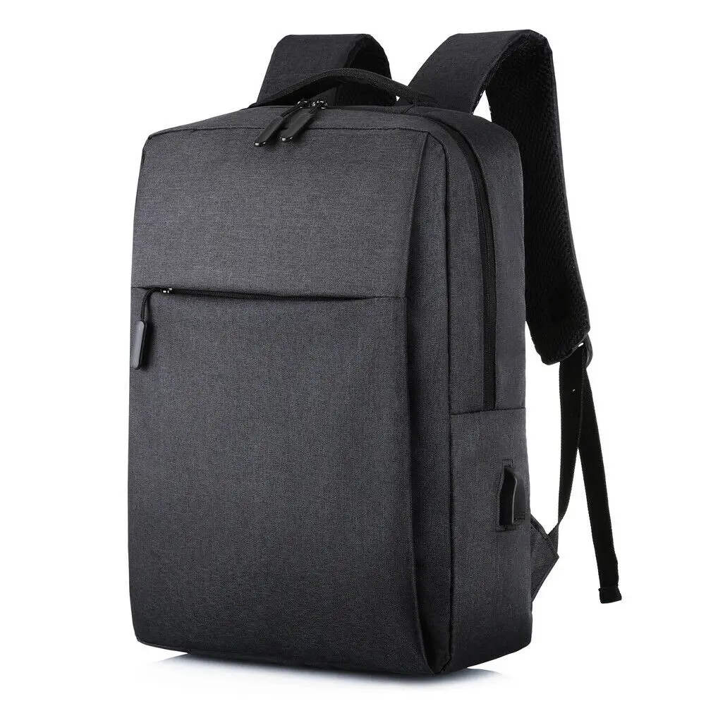 Мужской женский Противоугонный рюкзак для ноутбука, ноутбука, USB зарядка, дорожная деловая сумка