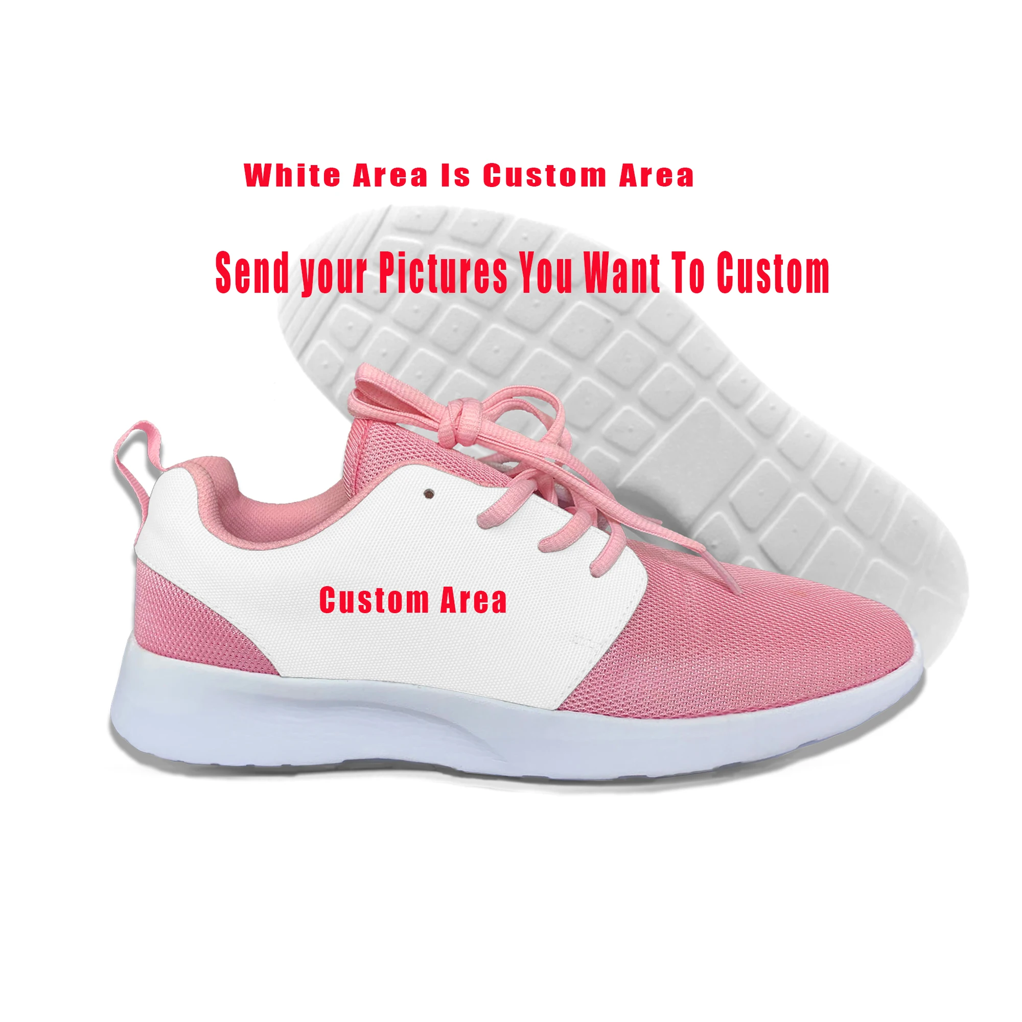 Cartoon Ninjago Hot Popular Funny Cute Kids Sport Running Shoes Novelty Casual Breathable 3D Print Sneakers Children Boys Girls - Цвет: DIY-PINK