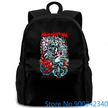 

HEAVEN SHALL BURN A DYING EMBER METALCORE CALIBAN DEATH METAL NEW BLACK Cheap Sale for Boys women men backpack laptop