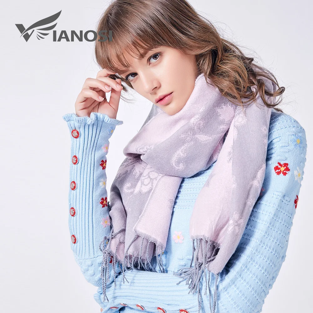 

[VIANOSI] 2020 Winter Scarf Women Warm Foulard Warm Scarves Fashion Casual Scarfs Cashmere Bufandas Hombre