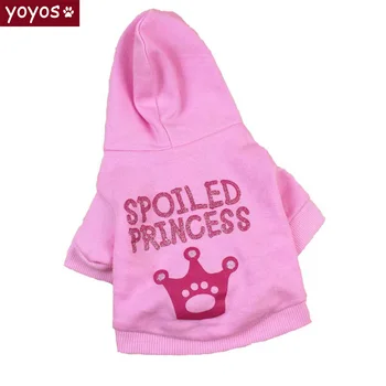 

2020 New Autumn And Winter Pet Dog Clothes Teddy Hooded Cotton Breathable Cat And Dog Puppies Cat And Dog Clothes Accessories