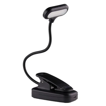 

Led Adjustable Clip On Lamp Light USB Charging Eye Protection Desk Lamp Reading Light TN88