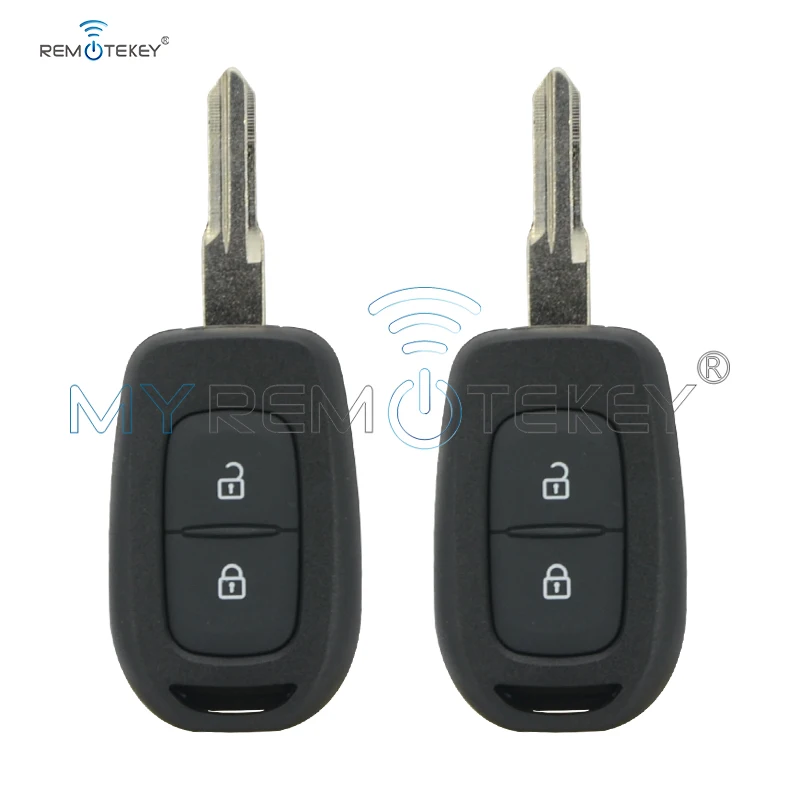 Remtekey 2 шт. кнопки 433 МГц FSK AES 4A чип для Renault Duster Kwid Sandero Logan 2013 2014 2015 2016 2017 2018|Ключ от