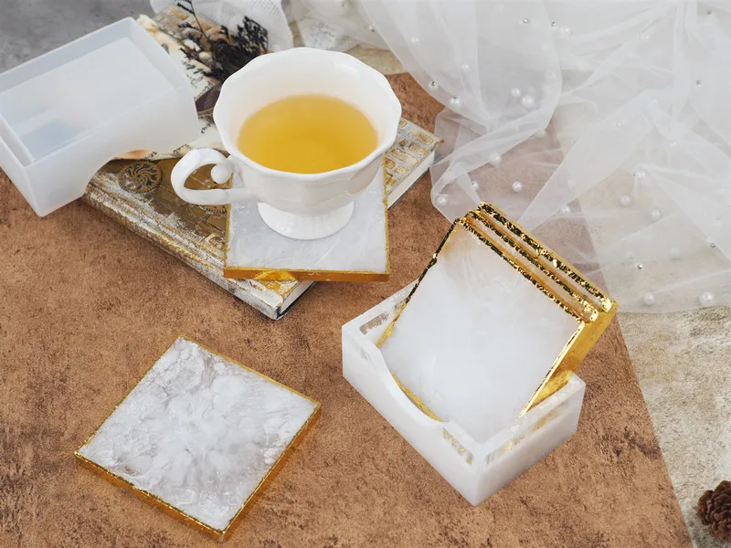 DIY Crystal Epoxy Resin Mold Square Coaster With Coaster Storage Box 3 Hedc61f19484547368ec1c94154cd8603D