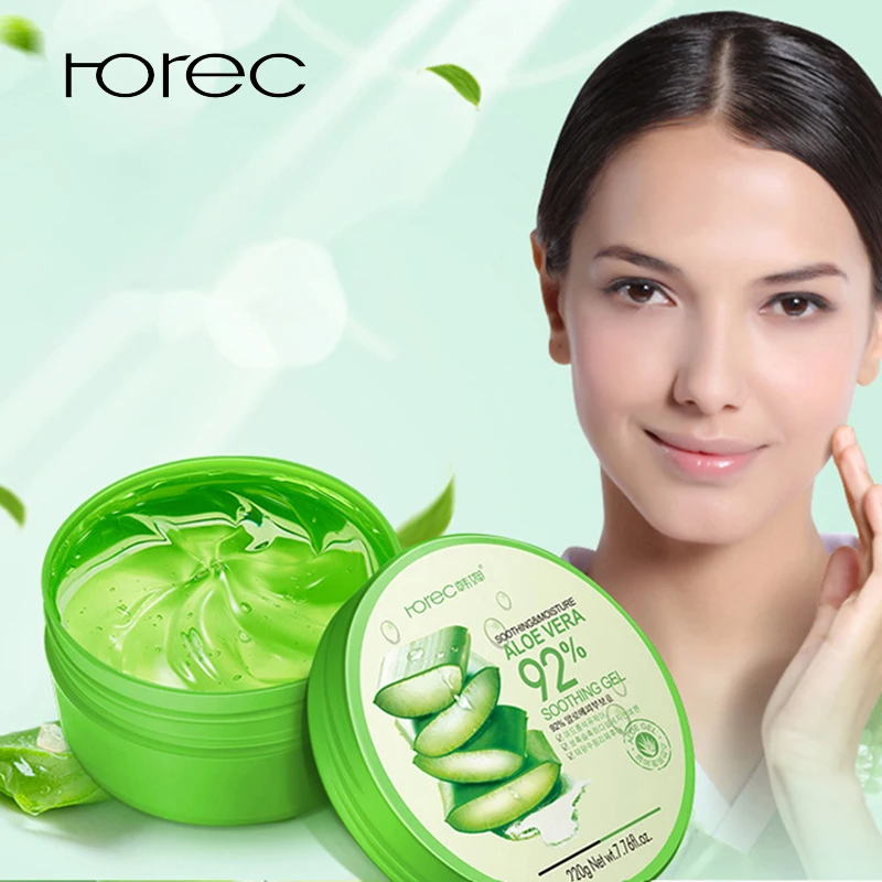ROREC Natural алоэ вера гель крем для лица увлажняющий лечения акне увлажнение