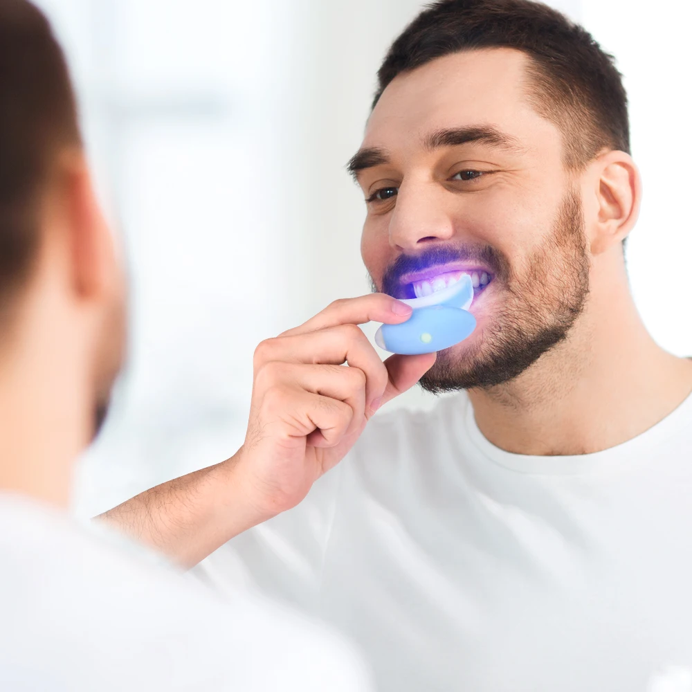 Гигиена полости рта ИНСТРУМЕНТ 360 обезжиривание зубов отбеливающая электрическая зубная щетка ленивая Автоматическая звуковая силиконовая щетка для отбеливания зубов