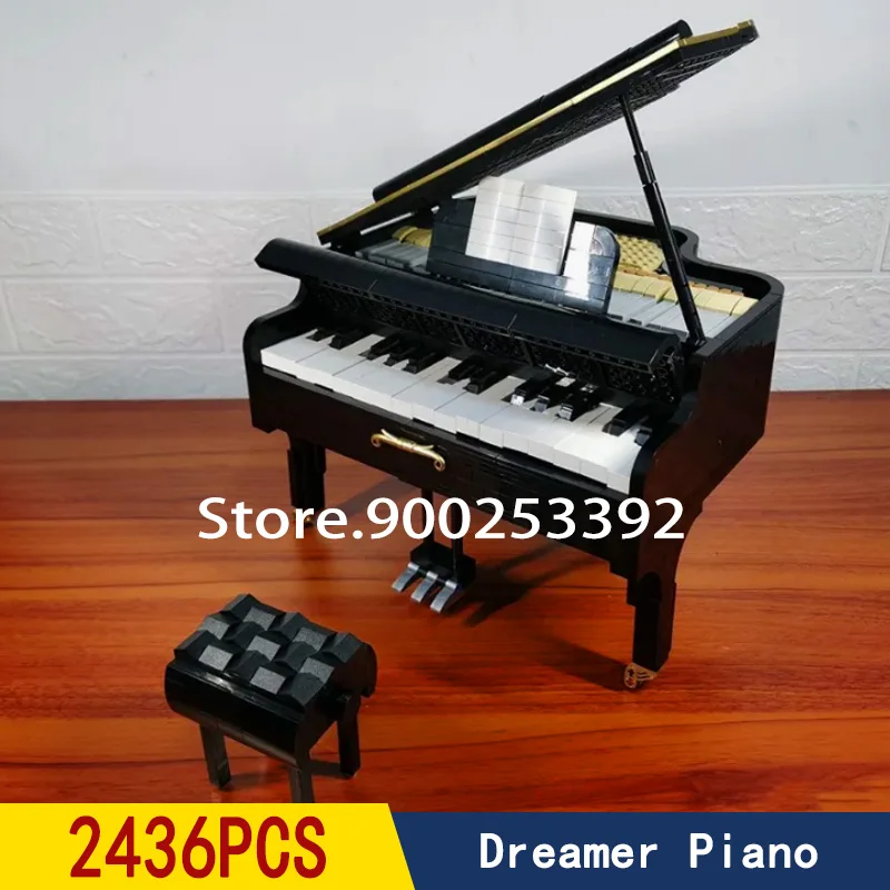Dreamer фортепианные игрушки для детей MOC архитектурная модель игры на пианино 2436 шт
