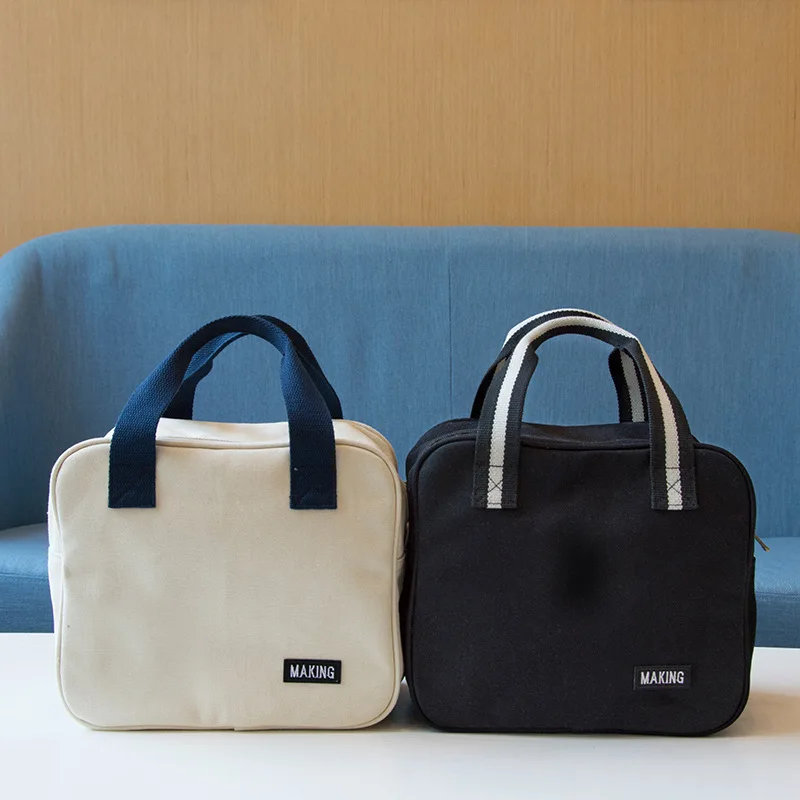 Сумка для ланча из парусины, толстая квадратная сумка для мужчин и женщин, сумка для ланча, сумка для путешествий, сумка для покупок, сумка для покупок