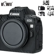 Анти-Царапины Камера тела крышка 3M Стикеры протектор для цифровой однообъективной зеркальной камеры Canon EOS R анти-скольжение держатель с креплением для кожи защитный щит пленка из углеродного волокна