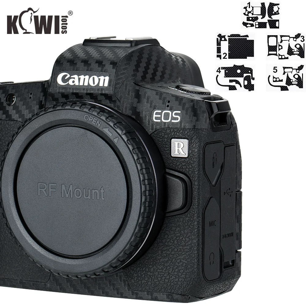 Чехол для корпуса камеры с защитой от царапин 3 м Защитная Наклейка Canon EOS R