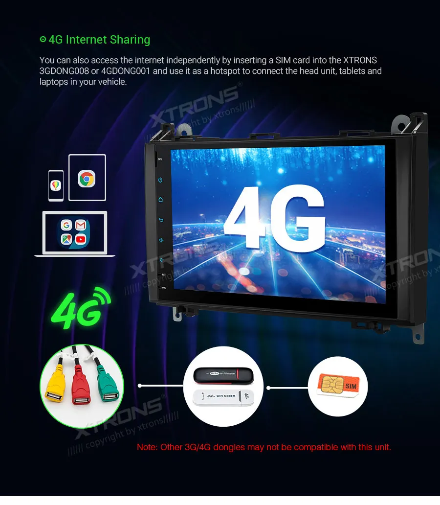 Perfect XTRONS 9"Android 9.0 Octa Core 4GB RAM 64GB ROM Car Multimedia GPS System for Mercedes Benz W245 W169 Viano & Vito W639 NO DVD 19