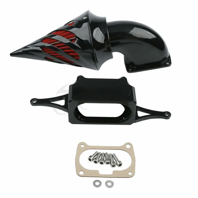 Мотоцикл воздухоочиститель наборы Впускной фильтр Blcack для Yamaha Roadstar XV1700PC Warrior 02-10 черный хром