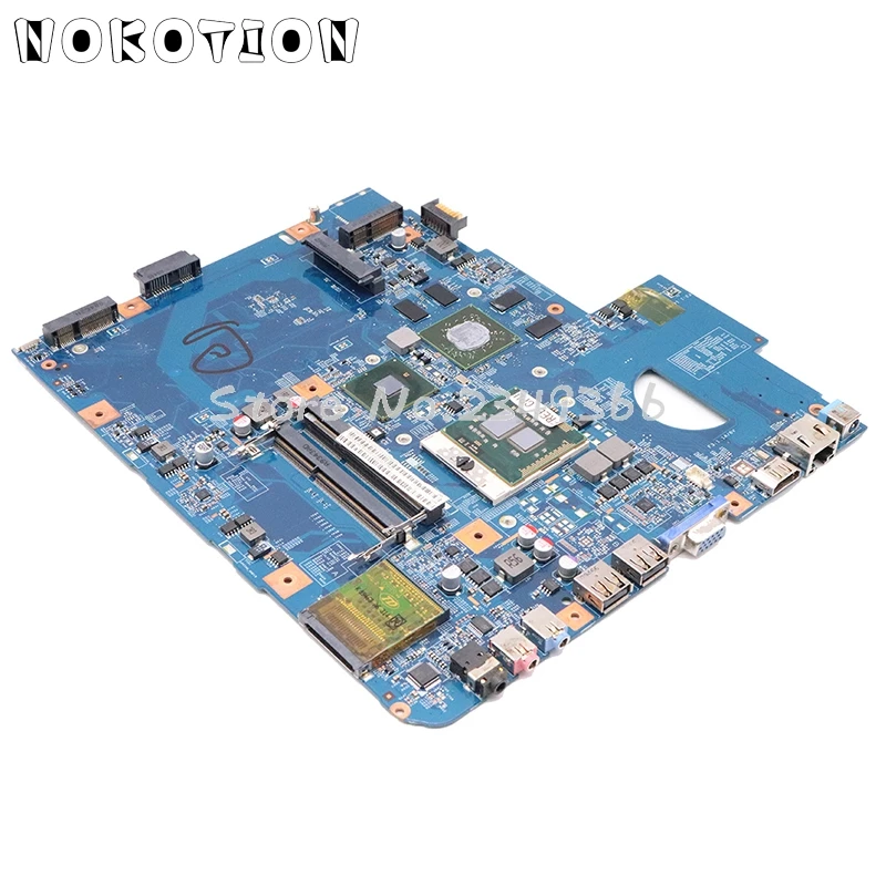 NOKOTION MBPRF01001 MB. PRF01.001 для acer aspire 5740 5740G материнская плата ноутбука 48.4GD01.01M HM55 DDR3 HD5650 1 ГБ Бесплатный процессор
