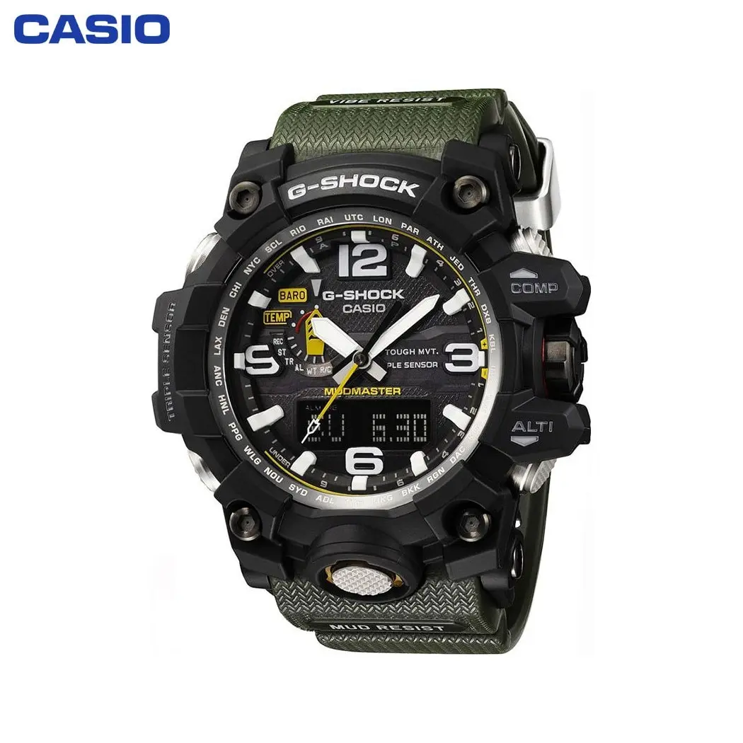  Quartz Wristwatches Casio GWG-1000-1A3 mens waterproof watch wrist watches accessories Plastic strap | Наручные часы