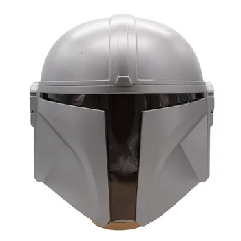 

2019 The Mandalorian Cosplay Helmet Star Wars Mandalorian Full Face PVC Mask Helmet Halloween Party Props