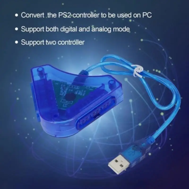 1 шт. USB-адаптер для игрового контроллера с драйвером CD | Электроника