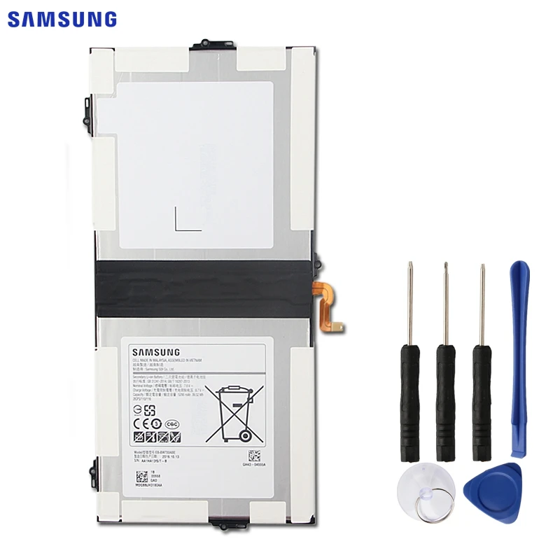 

Samsung Original EB-BW700ABE Battery For Samsung Galaxy TabPro S SM-W708 SM-W700N Tab Pro S Replacement Tablet Battery 5200mAh